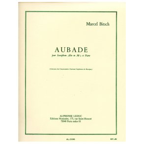 Marcel Bitsch: Aubade (Saxophone-Alto & Piano)