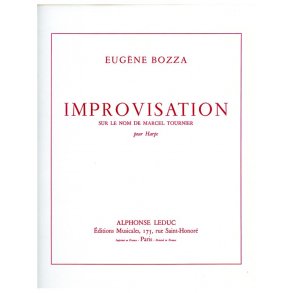 Eugène Bozza: Improvisation sur le Nom de Marcel Tournier (Harp solo)