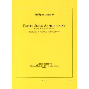 Philippe Sagnier: Petite Suite armoricaine, sur des Thèmes authentiques (Flute & Harp)