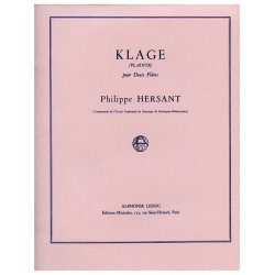 Philippe Hersant: Klage (Flutes 2)