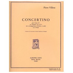 Pierre Villette: Concertino Op.43 (Trumpet & Piano)