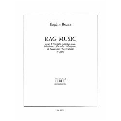 Eug&egrave;ne Bozza: Rag-Music (Percussion(s) & Piano)