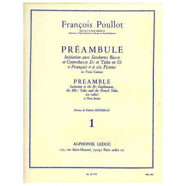 Fran&ccedil;ois Poullot: Pr&eacute;amble Vol.1 (Tuba solo)