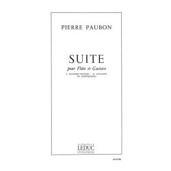Pierre Paubon: Suite (Flute & Guitar)