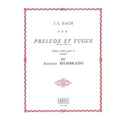 Johann Sebastian Bach: Prelude BWV999 & Fugue BWV1000 (Guitar solo)