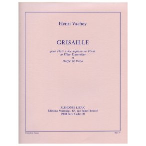 Henri Vachey: Grisaille (Flute & Piano)