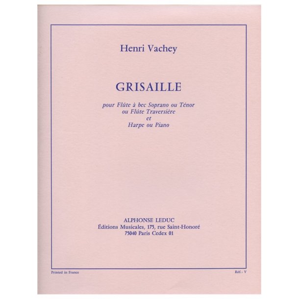 Henri Vachey: Grisaille (Flute & Piano)