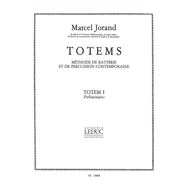 Marcel Jorand: Totem 1 (Percussion solo)