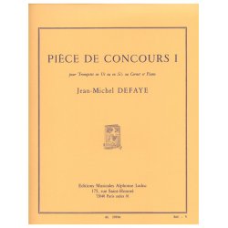 Jean Michel Defaye: Pi&egrave;ce de Concours 1 (Trumpet & Piano)