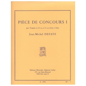 Jean Michel Defaye: Pièce de Concours 1 (Trumpet & Piano)