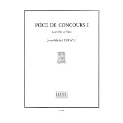 Jean Michel Defaye: Pi&egrave;ce de Concours No.1 (Flute & Piano)