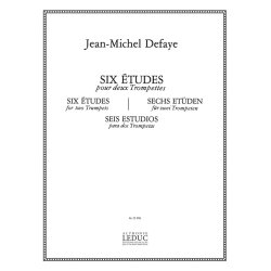 Jean Michel Defaye: 6 Etudes (Trumpets 2)