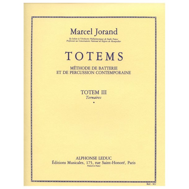 Marcel Jorand: Totem 3 (Percussion solo)