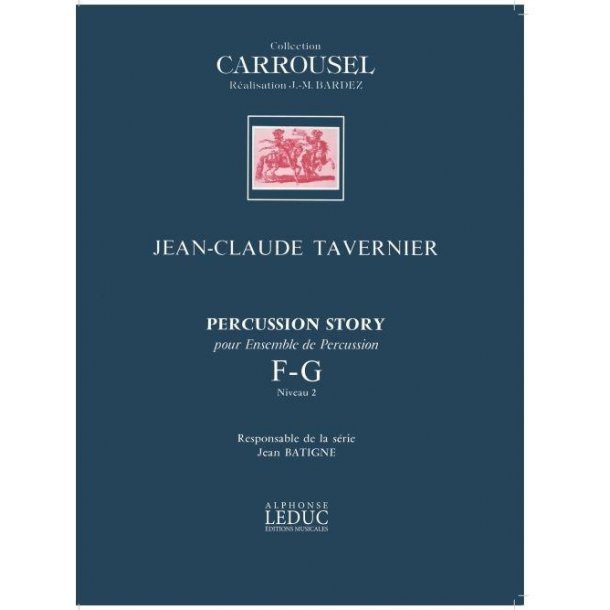 Jean-Claude Tavernier: Percussion Story Vol.F & Vol.G (Percussion Ensemble)