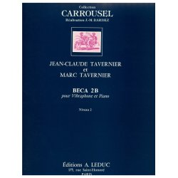 Jean-Claude & Marc Tavernier J.C.& M.: Beca 2b (Percussion(s) & Piano)
