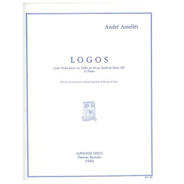 Andr&eacute; Amell&eacute;r: Logos Op.293 (Tuba & Piano)