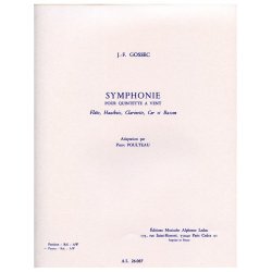 Fran&ccedil;ois-Joseph Gossec: Symphonie (Quintet-Wind)