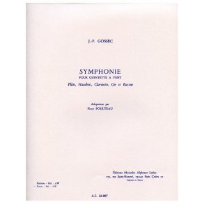 François-Joseph Gossec: Symphonie (Quintet-Wind)
