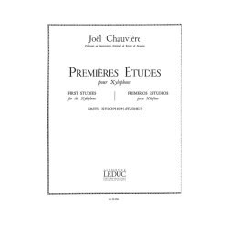 Jo&euml;l Chauvi&egrave;re: Premi&egrave;res Etudes (Percussion solo)