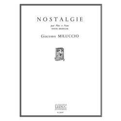 Giacomo Miluccio: Nostalgie (Flute & Piano)