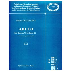 Michel Delguidice: Abuto (Tuba & Piano)