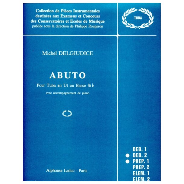 Michel Delguidice: Abuto (Tuba & Piano)
