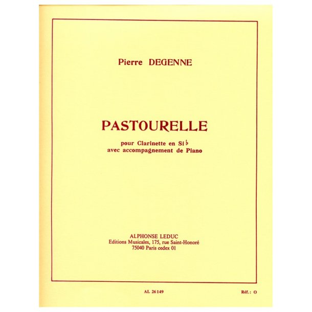 Pastourelle Cla/Pno