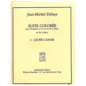 Jean Michel Defaye: Suite colorée No.2: Jaune Canari (Trumpet & Piano)