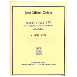 Jean Michel Defaye: Suite color&eacute;e No.3: Bleu Ciel (Trumpet & Piano)