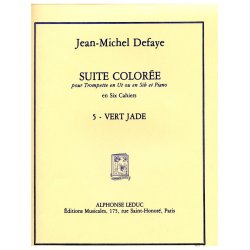 Jean Michel Defaye: Suite color&eacute;e No.5: Vert Jade (Trumpet & Piano)