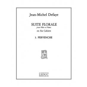 Jean Michel Defaye: Suite florale No.3: Pervenche (Flute & Piano)