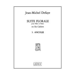 Jean Michel Defaye: Suite florale No.5: Ancolie (Flute & Piano)