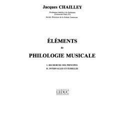Chailley J. Elements De Philologie Musicale Music Theory