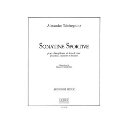 Alexandre Tch&eacute;repnin: Sonatine sportive (Quartet-Woodwind)