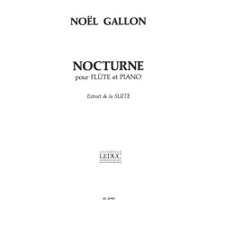 No&euml;l-Gallon: Nocturne (Flute & Piano)