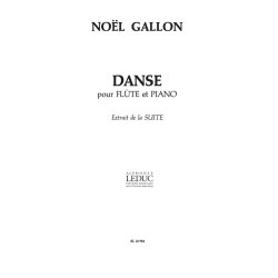 No&euml;l-Gallon: Danse (Flute & Piano)