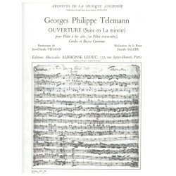 Telemann Suite In A Minor Violin 1 Part