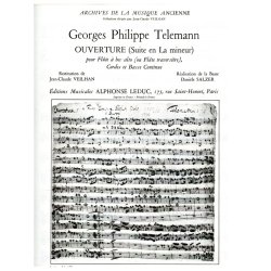 Telemann Suite In A Minor Violin 2 Part