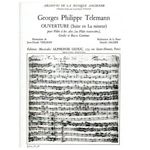 Telemann Suite En A Minor Cello & Double Bass Part