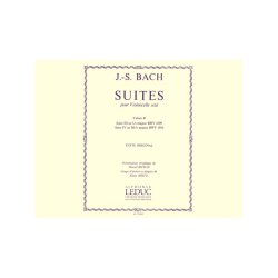 Johann Sebastian Bach: 6 Suites Vol.2: No.3 & No.4 (Cello solo)