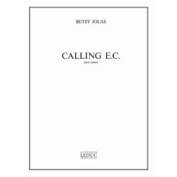 Betsy Jolas: Calling EC (Piano solo)
