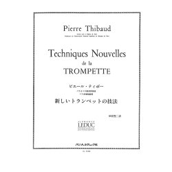 Thibaud Technique Nouvelle De La Trompette Trumpet Book Japanese