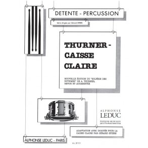 A. Thurner: Thurner-Caisse Claire, Solfège des Rythmes (Percussion solo)