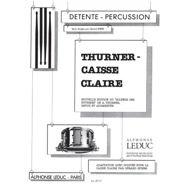 A. Thurner: Thurner-Caisse Claire, Solf&egrave;ge des Rythmes (Percussion solo)