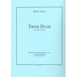 Betsy Jolas: 3 Duos (Tuba & Piano)