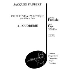 Jacques Faubert: Poudrerie (Flute & Piano)