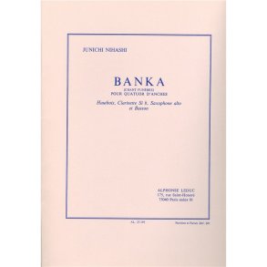 Nihashi: Banka (Quartet-Woodwind)