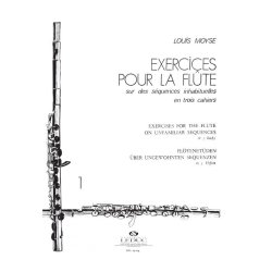 Louis Mo&yuml;se: Exercices sur des S&eacute;quences inhabituelles Vol.1, No.1 (Flute solo)