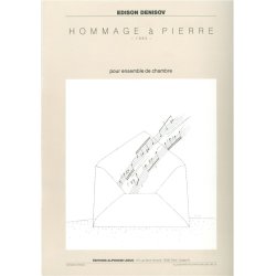 Edison Denisov: Hommage &agrave; Pierre (Ensemble-Mixed 8 or more)