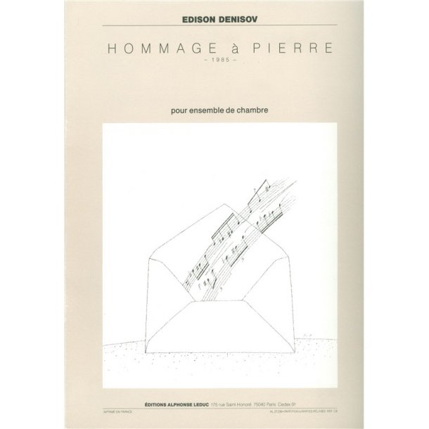 Edison Denisov: Hommage &agrave; Pierre (Ensemble-Mixed 8 or more)